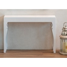 BRANDANI Consolle laccata bianco lucido mdf