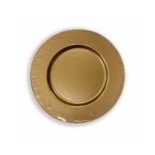 BRANDANI SOTTOPIATTO ORO VETRO
