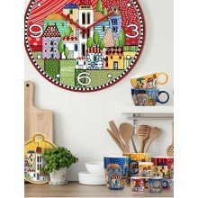 EGAN PAESE MIO SET 2 MINIMUG E VASSOIO ROSSO