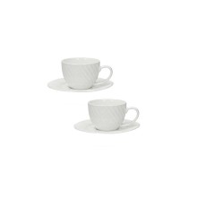 BRANDANI TAZZINA CAFFE OPTICAL SET 2 PZ NEW BONE CHINA