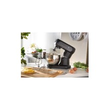 Brandani Techno Impastatrice Planetaria Digitale Matt Black – Ciotola Inox 5L