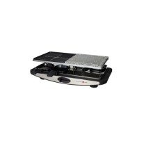 Brandani Techno Grill Raclette con Doppia Piastra in Granito/Alluminio