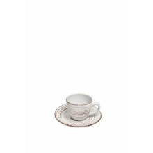 Brandani Tazzina Caffè Serendipity Bianco Set 2 pz Stoneware