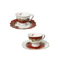 Brandani tazzina caffè Carol set 2 pezzi – idea regalo per chi ama il gusto con eleganza