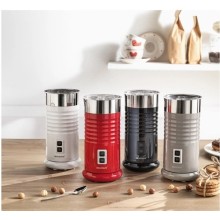 Brandani – Scalda e monta latte automatico Schiumotto rosso inox