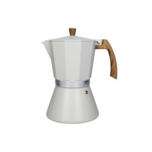 Brandani – Caffettiera Tuttinsieme Tortora 12 Tazze in Alluminio