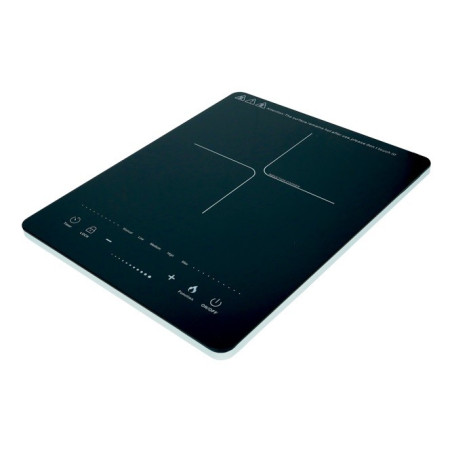 Brandani – Fornello ad induzione digitale slim Techno Collection ABS & Cristal