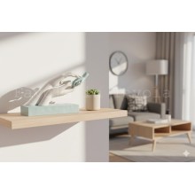 Bongelli Preziosi – Scultura “Carezza” 11×16 cm Bianco e Celeste