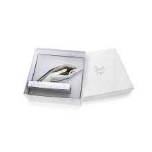 Bongelli Preziosi – Scultura “Carezza” 33×21 cm Bianco e Nocciola