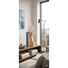 BONGELLI PREZIOSI – Vaso Collezione Ophis H 30 cm Blu e Oro