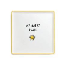 Svuotatasche Egan My Happy Place 19x19 | Favola in Tavola