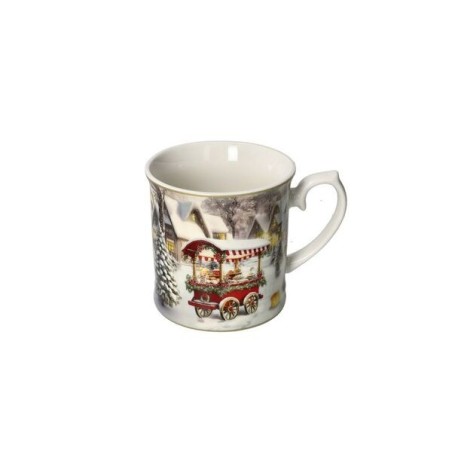Brandani set di 2 tazze mug in New Bone China da 9,5x10h cm della collezione Borgo Goloso