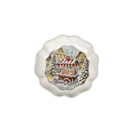 Brandani ciotola in porcellana da 24,5x6h cm della collezione Borgo Goloso