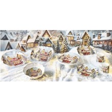 Brandani Piatto Portata Borgo Goloso Porcellana 30 cm | Favola in Tavola