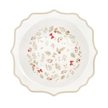 Brandani Ciotola "Très Chic" 25x25x6,5h cm in New Bone China