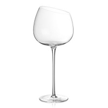 Brandani Set 6 Calici "Bocca di Lupo" in Vetro 10x24,5h cm