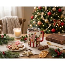 Brandani Tisaniera Le Chicche New Bone China e Inox 8x11,5 cm | Favola in Tavola