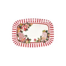 Brandani Vassoio Rettangolare Maxicapiente "Le Chicche" 50x38 cm in Melamina