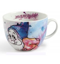 TAZZA TAZZONA COLAZIONE MAMMOLO PORCELLANA EGAN LINEA SETTE