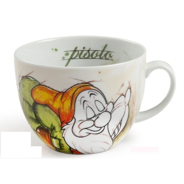 Egan 3 tazze grandi tazza colazione rare Disney 7 nani Eolo