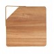 BRANDANI TAGLIERE ACACIA CON MANICO ORO METAL