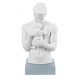 BONGELLI PREZIOSI BUSTO PAPA' SENTIMENTI AZZURRO