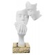 BONGELLI PREZIOSI SCULTURA COPPIA FACE ORO