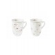 BRANDANI MUG NONNA ROSA SET 2 PZ PORCELLANA