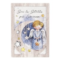 BONGELLI PREZIOSI ANGELI DEI SOGNI QUADRETTO STELLA