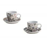 BRANDANI TAZZINA CAFFE ALHAMBRA SET 2 PEZZI IN STONEWARE