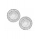 BRANDANI PIATTINO DROP TRASPARENTE SET 2 PEZZI VETRO CM D 21