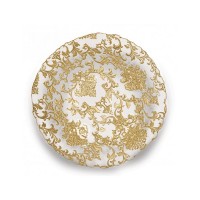 BRANDANI CENTROTAVOLA DAMASCO GOLD VETRO