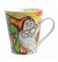 TAZZA MUG DISNEY SETTE NANI PISOLO PORCELLANA EGAN