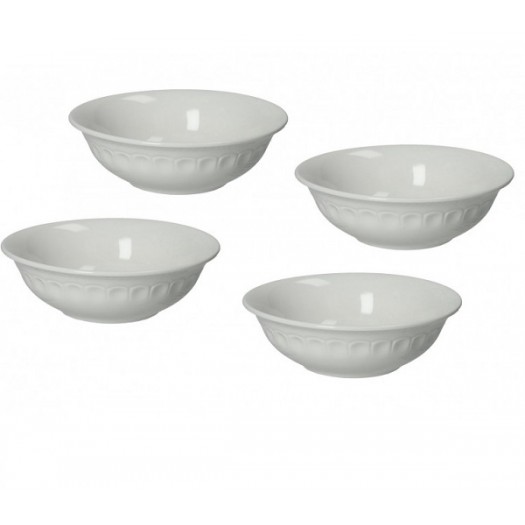 BRANDANI CIOTOLINA SENZATEMPO SET 4 PZ NEW BONE CHINA