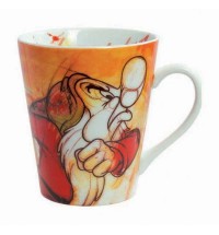 TAZZA MUG DISNEY SETTE NANI BRONTOLO PORCELLANA EGAN