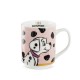 EGAN Set Tovaglietta/Piatto/Mug Carica 101 Rosa