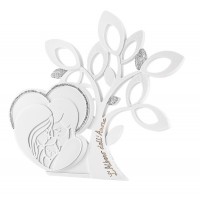 BONGELLI ALBERO FAMIGLIA 10X10 CM BIANCO