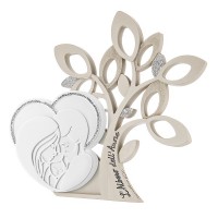 BONGELLI ALBERO FAMIGLIA 10X10 CM NOCCIOLA