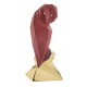 BONGELLI GUFO STILIZZATO H 16 CM ROSSO