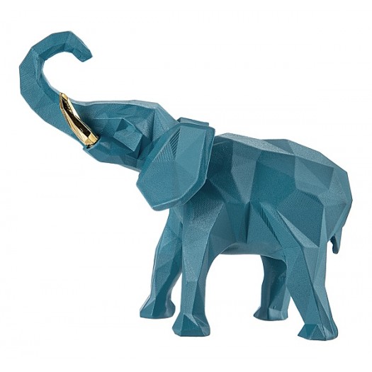 BONGELLI ELEFANTE STILIZZATO 9X11 OTTANIO VERDE