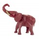 BONGELLI ELEFANTE STILIZZATO 9X11 ROSSO