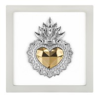 BONGELLI QUADRETTO EX VOTO 17X17 ARGENTO/ORO