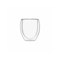 BRANDANI BICCHIERE DOUBLE WALL GLASS SET 2 PZ VETRO