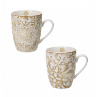 BRANDANI MUG EXCALIBUR SET 2 PZ NEW BONE CHINA