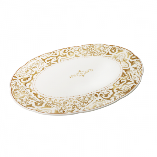 BRANDANI   VASSOIO EXCALIBUR NEW BONE CHINA