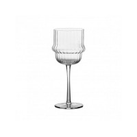 BRANDANI CALICE SET 6 PZ VOLANT VETRO CRYSTAL GLASS