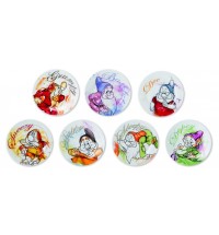 EGAN SET COMPLETO 7 PIATTINI DESSERT SETTE NANI DISNEY