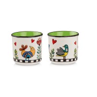 EGAN Set 2 Bicchierini Cocoricò Verde ML 80