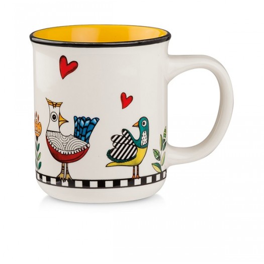 EGAN Mug Cocoricò Giallo ML 380