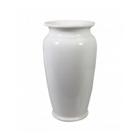 BRANDANI VASO O PORTAOMBRELLI BIANCO CERAMICA